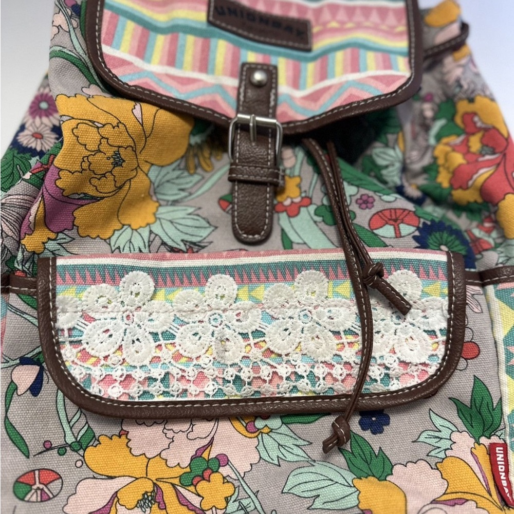 UnionBag‎ floral, pattern, backpack - image 3